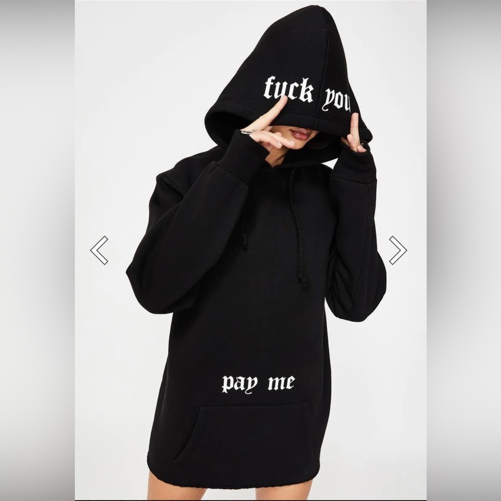 Dolls Kill oversized hoodie